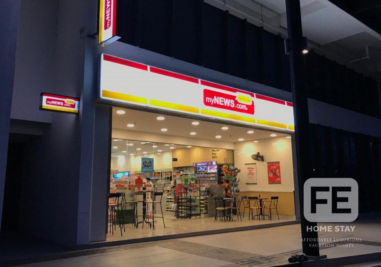 Netflix Wifi Trefoil Homestay Setia Alam Sacc Homestay Fe Shah Alam Exteriör bild